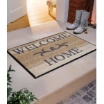 Mazgājams paklājs pie durvīm Welcome Home 1