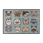 Durvju paklājs Kleen-Tex Love Cats