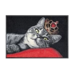 Durvju paklājs ar kaķi Royal Cat