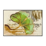 Durvju paklājs ar āboliņiem Greengko