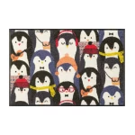 Mazgājams durvju paklājs ar pingvīniem Penguin Audience