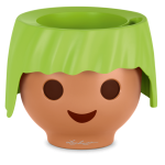 Dāvana bērnam gudrs puķu pods Lechuza OJO