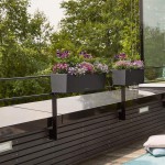 Stilīgs puķu pods Lechuza Balconera Stone 2
