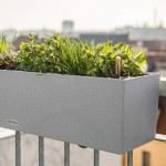 Stilīgs puķu pods Lechuza Balconera Stone 3
