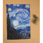 Pludmales dvielis Vincent Van Gogh Zvaigžņotā nakts 1