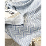 Merino pleds Sky Blue 1