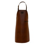 Dabīgās ādas priekšauts BBQ Cognac