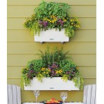 Liels puķu kaste Lechuza Balconera Cottage 80