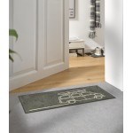 Durvju paklājiņš Wash + Dry Keep it Simple grey 1