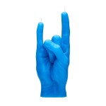 Roku darba svece You Rock Blue 2