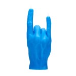 Roku darba svece You Rock Blue