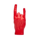 Roku darba svece You Rock Red