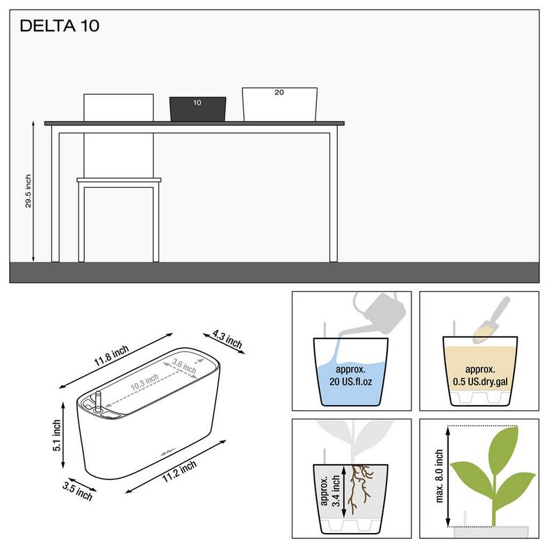 Augu kaste Lechuza Delta Premium 7 Augu kaste Lechuza Delta Premium 7