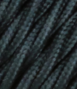 Pīts trīsdzīslu tekstila kabelis, melns, 3 x 0,75 mm² 3 Pinti laidai internetu 3