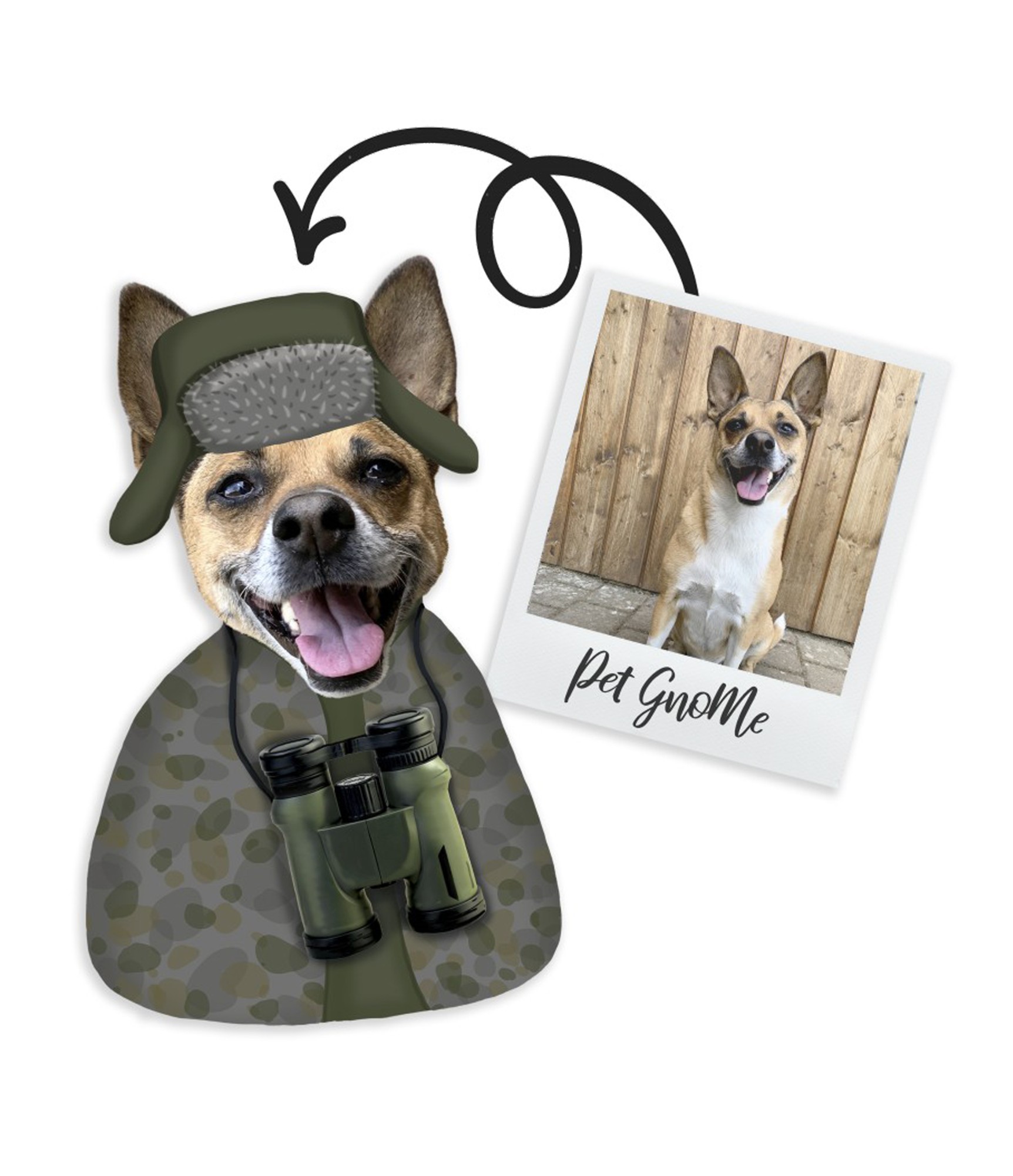 Personalizēts suņu spilvens Hunter