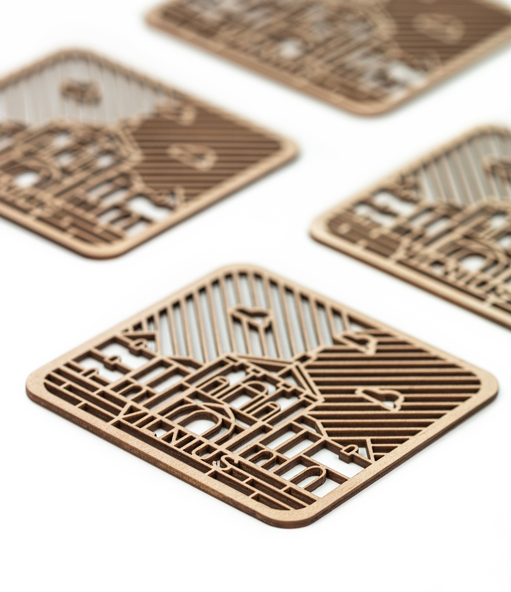 Koka paliktņu komplekts Vilnius 05