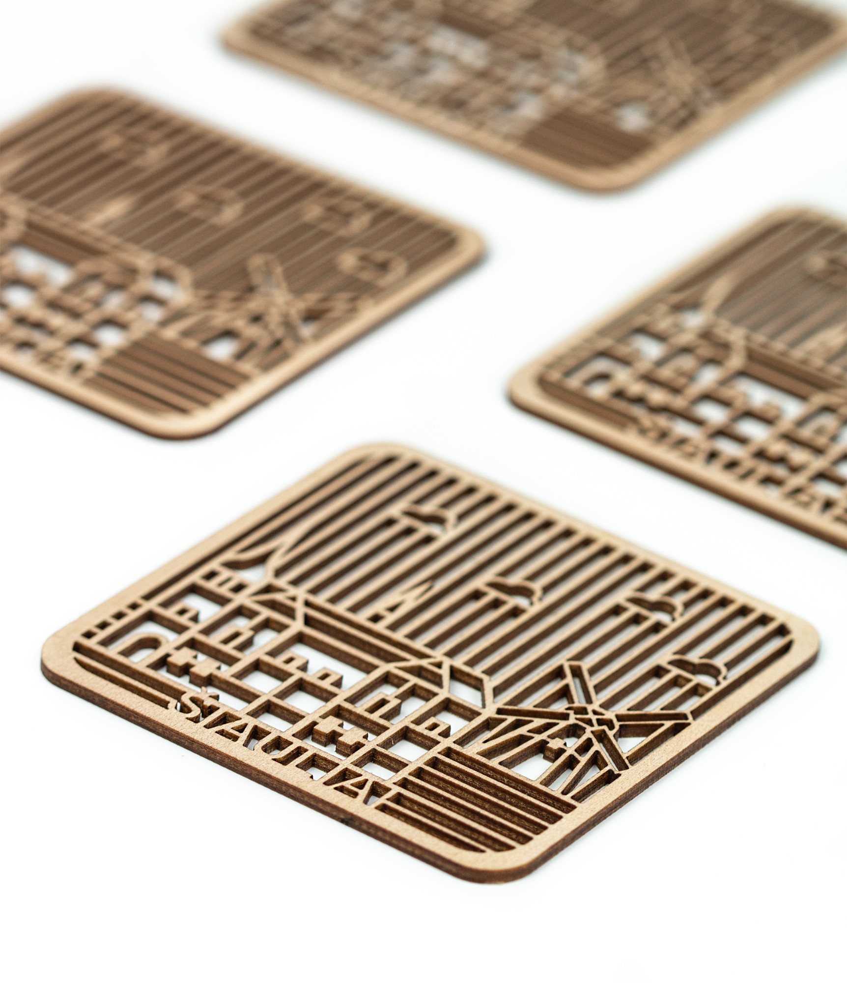 Koka paliktņu komplekts Šiauliai O1