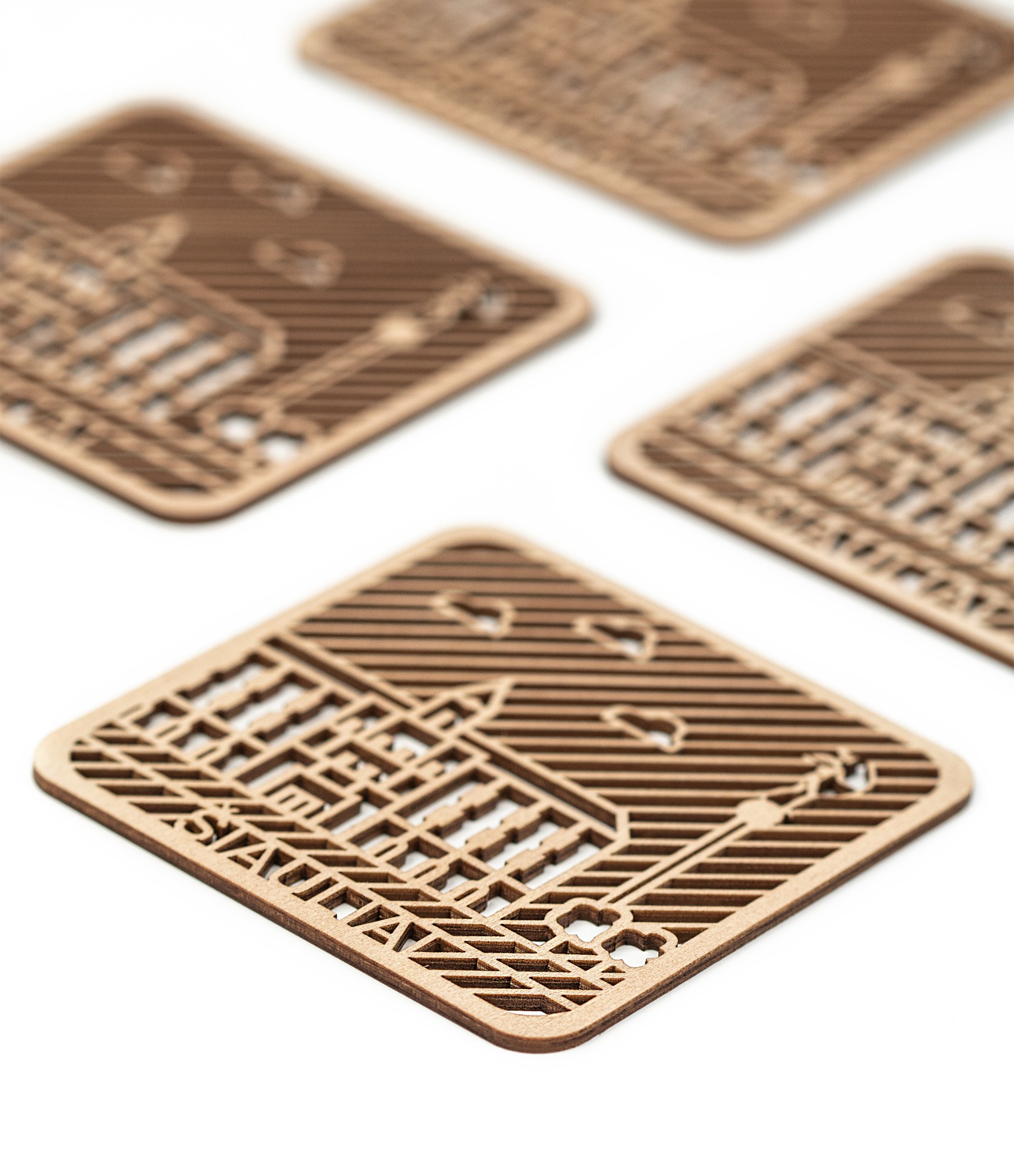 Koka paliktņu komplekts Šiauliai O2