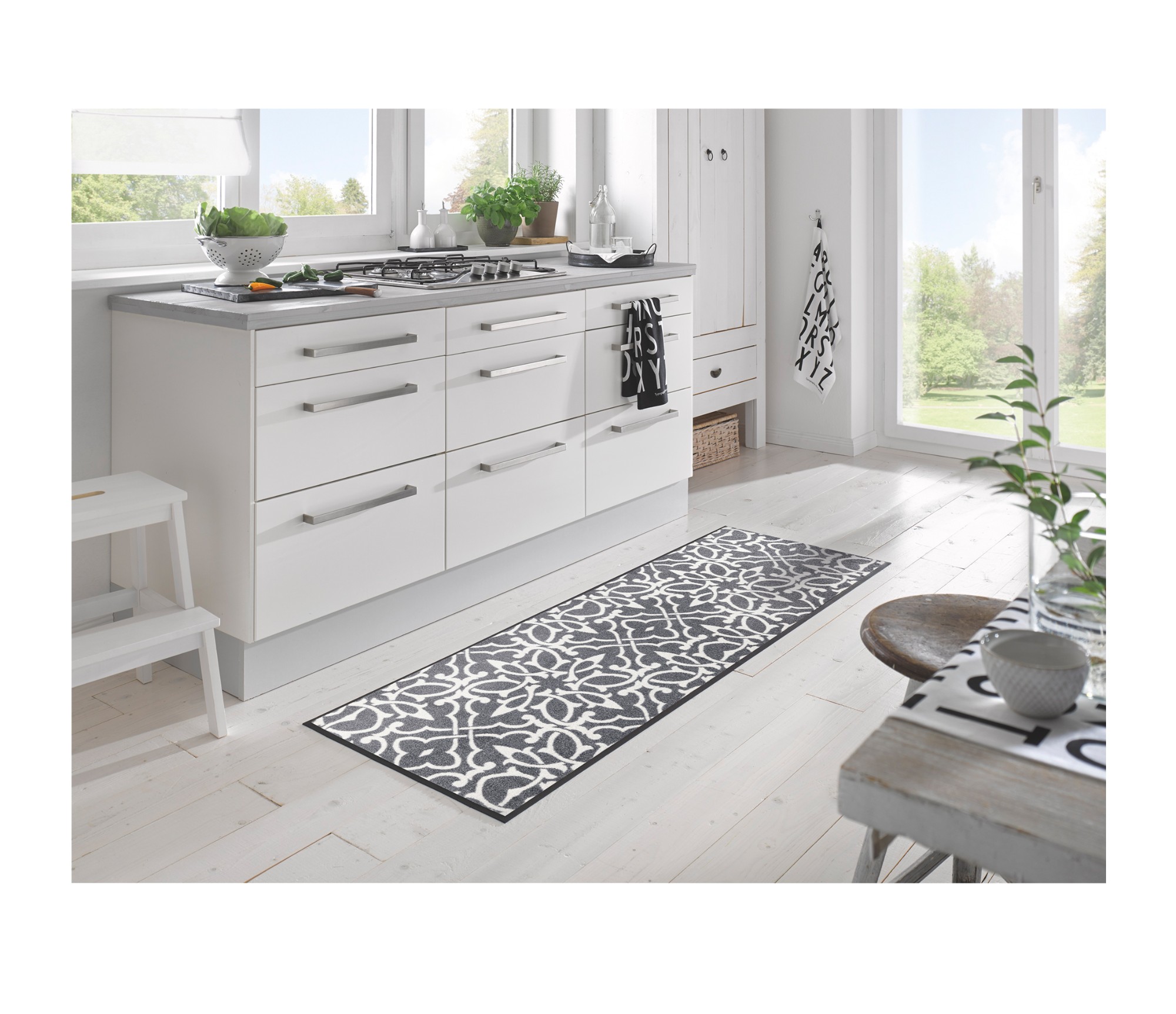 Paklājs Decorada 5 plaunamas kiliminis takas virtuvei 5