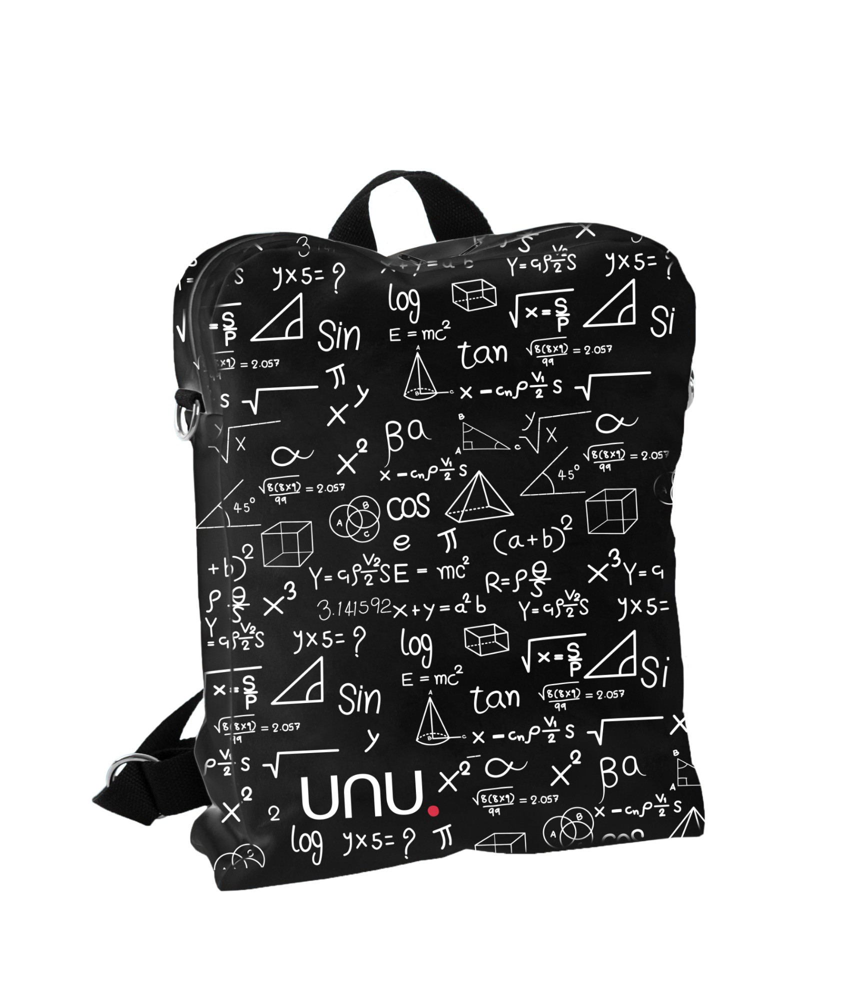 Mugursoma Math 3 Personalizuota juoda kuprinė vaikams 3