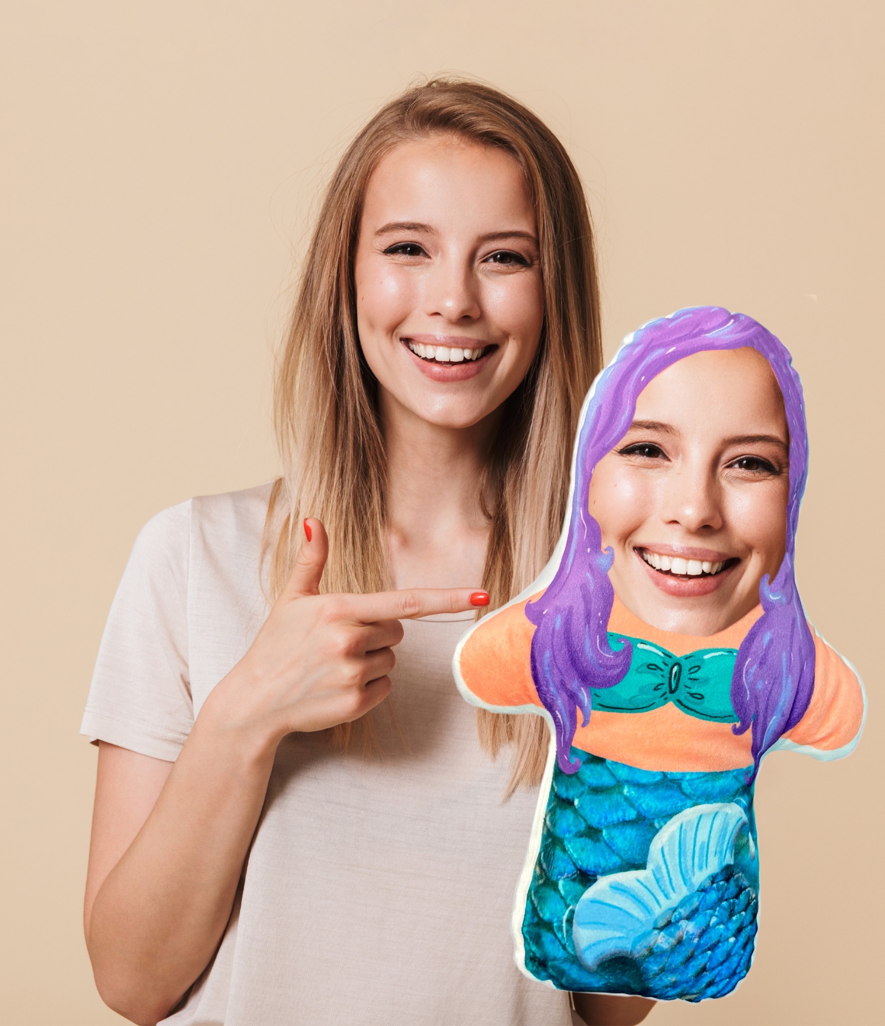 Dāvana draugam, spilvens ar fotogrāfiju Nāriņa