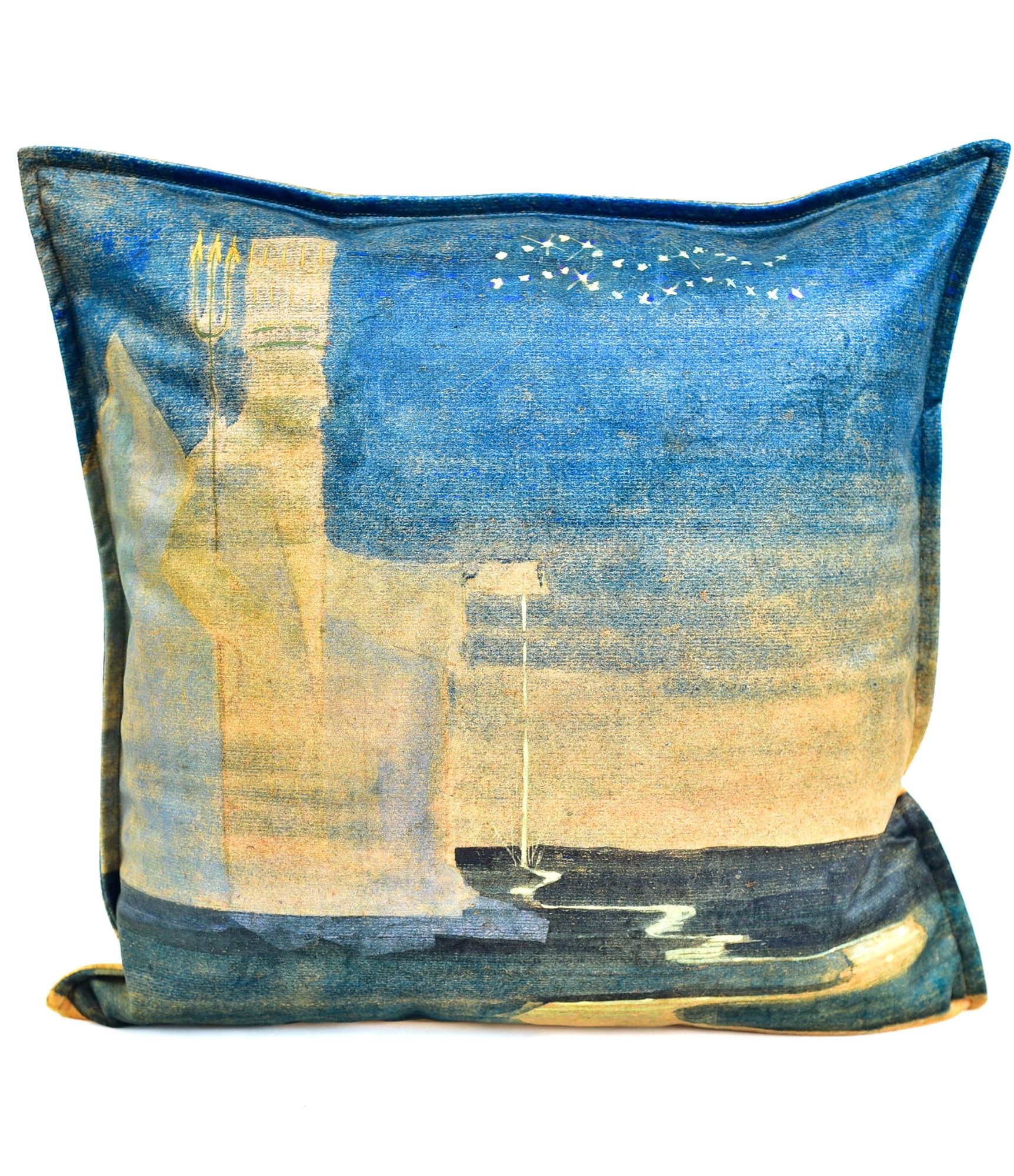 dekoratyvinė pagalvėlė su piešiniu