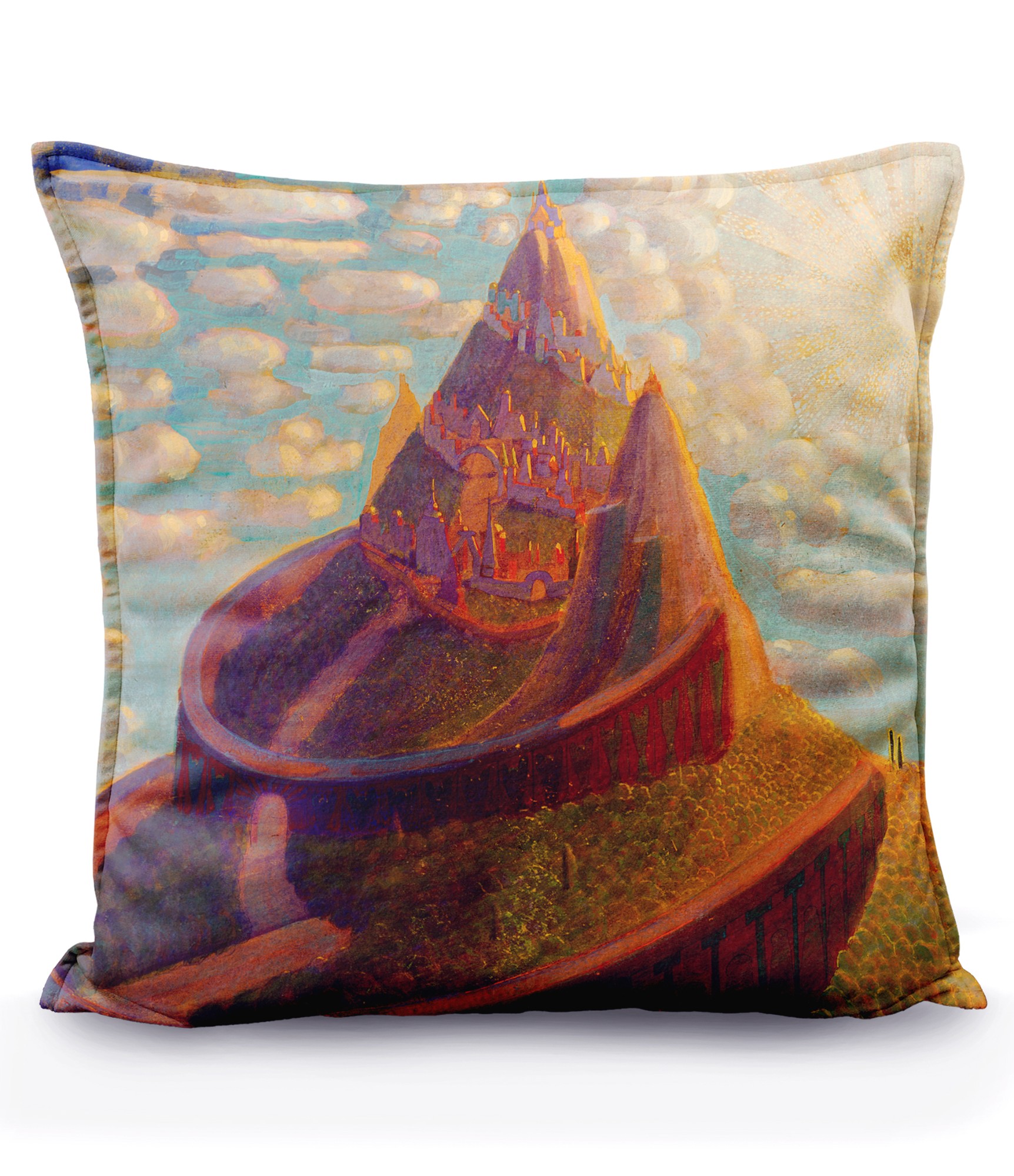 dekoratyvine pagalvele su ciurlionis piesiniu