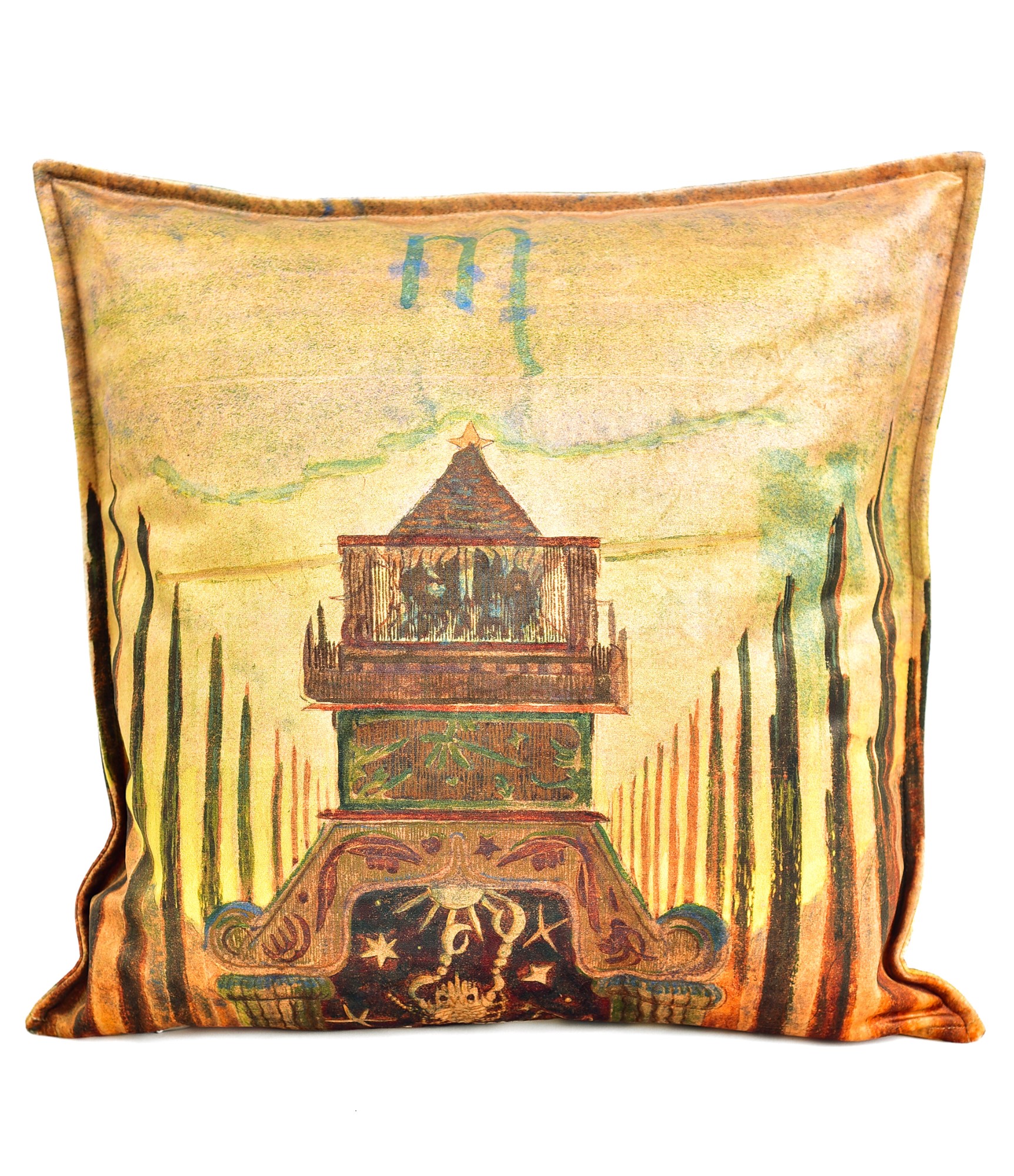 pagalvėlė čiurlionis piešinys