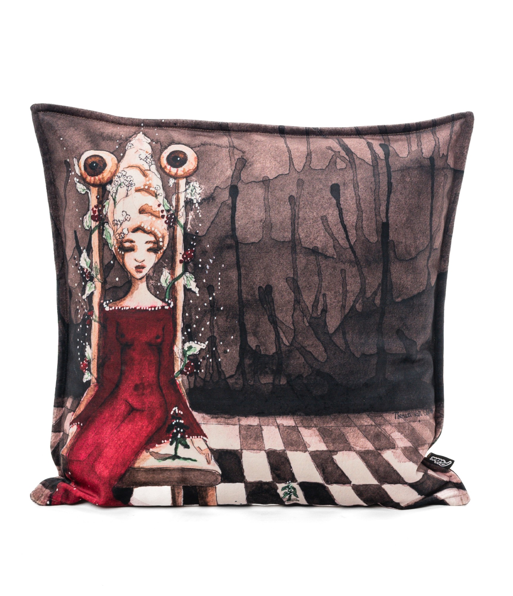 pagalvele namams su piesiniu