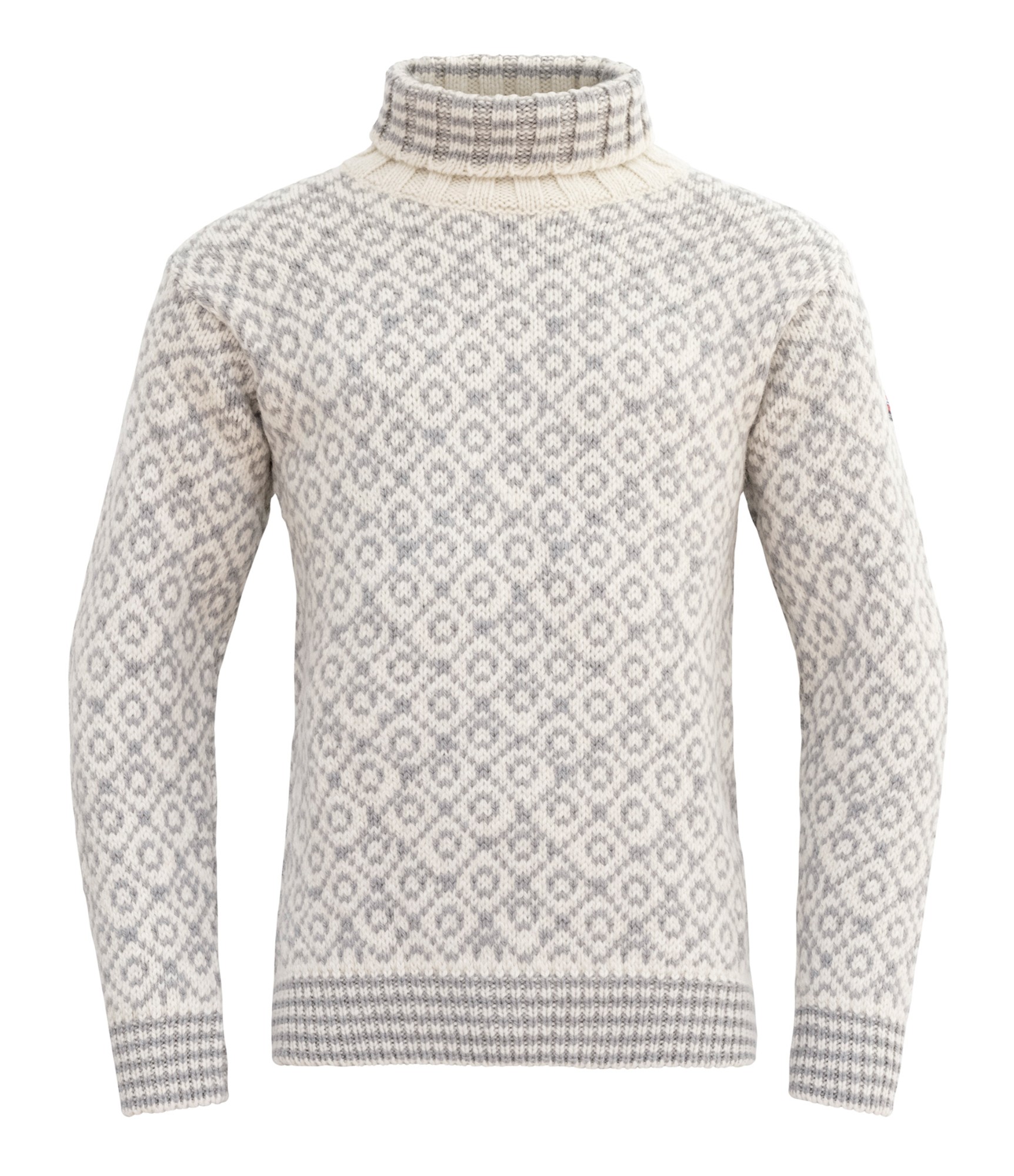 Vyriškas vilnonis megztinis raštuotas Devold