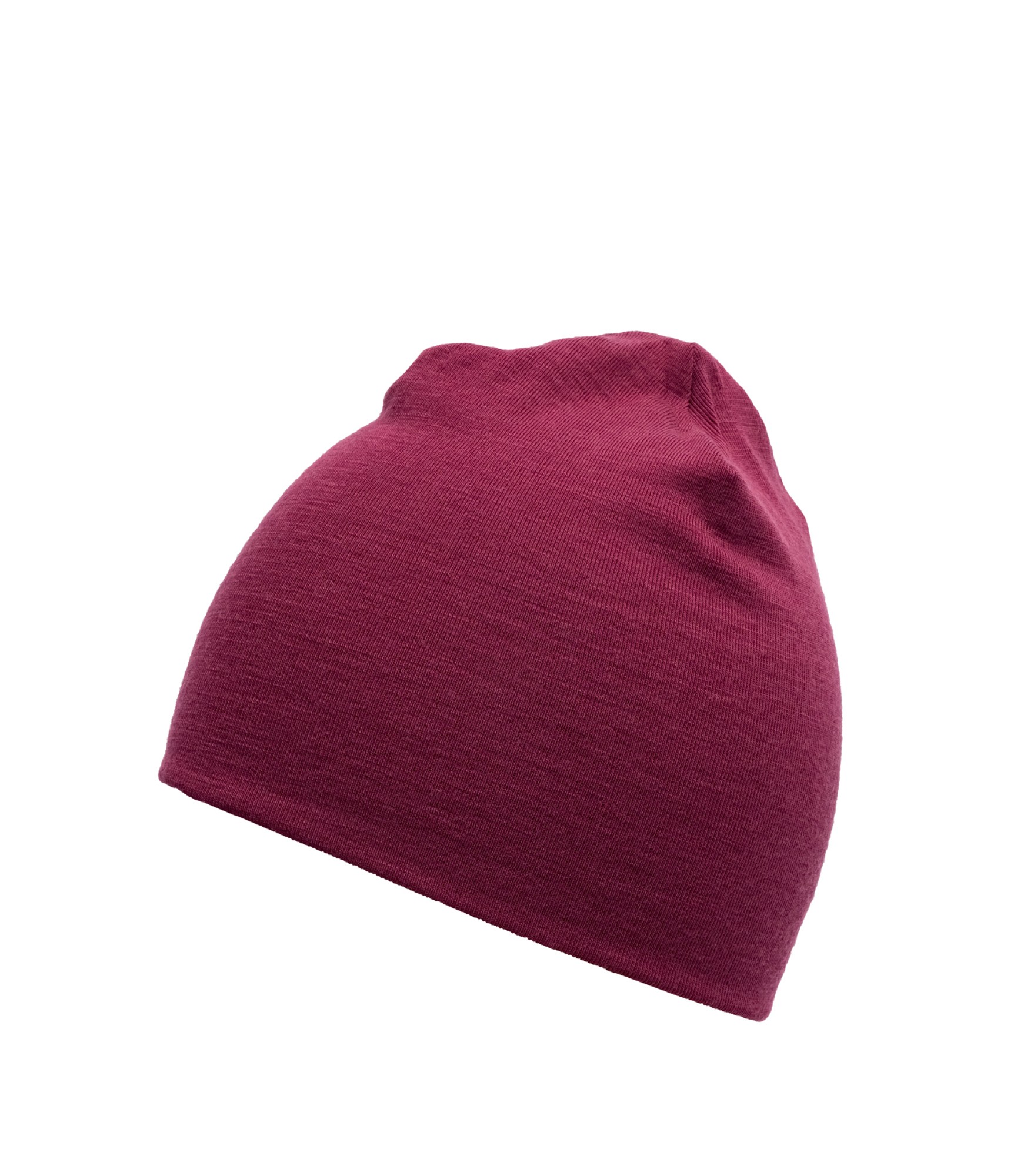 moteriška kepurė merino vilna bordo spalvos devold