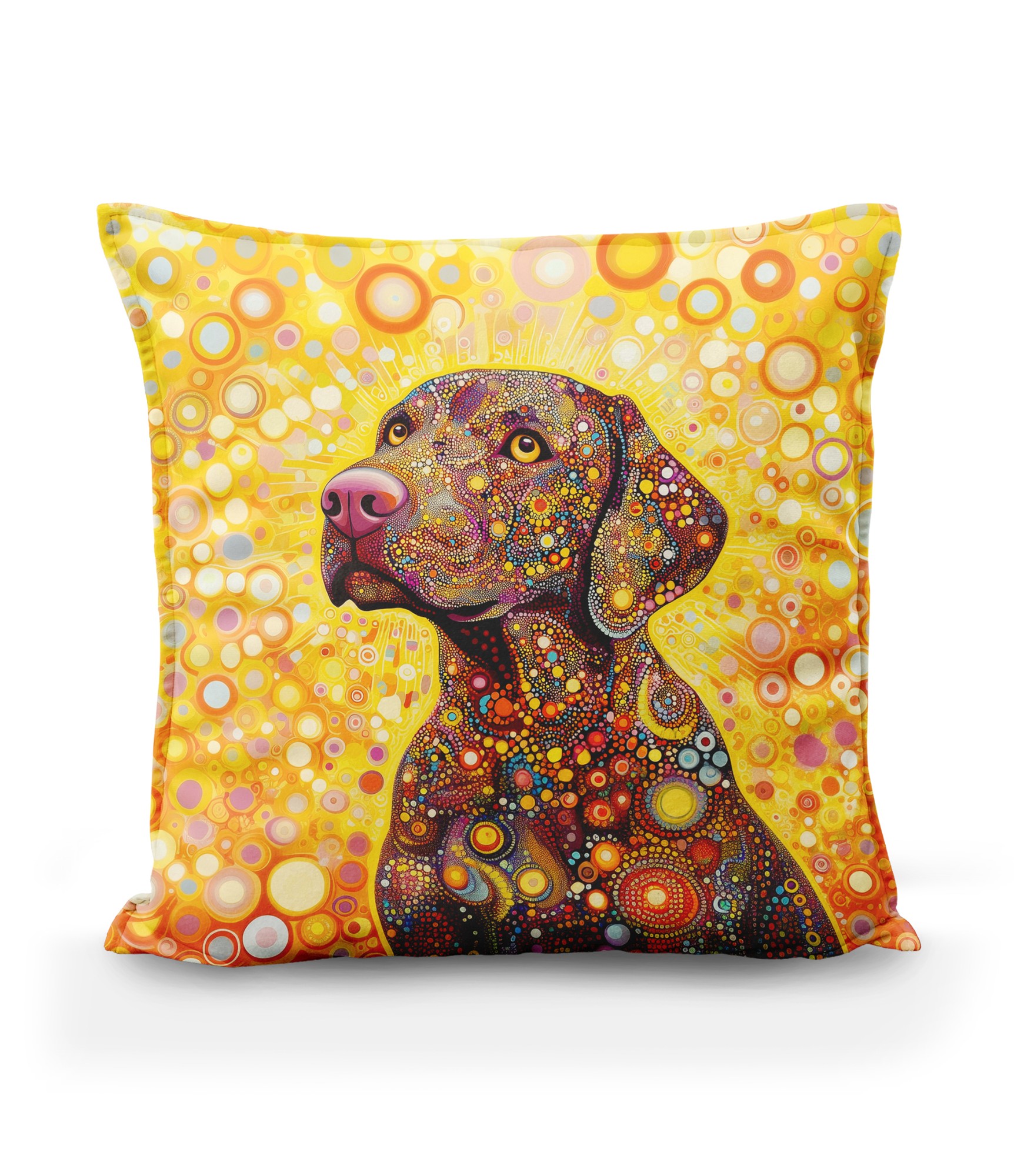 Stilinga pagalvė su raštu Labradoro retriveris