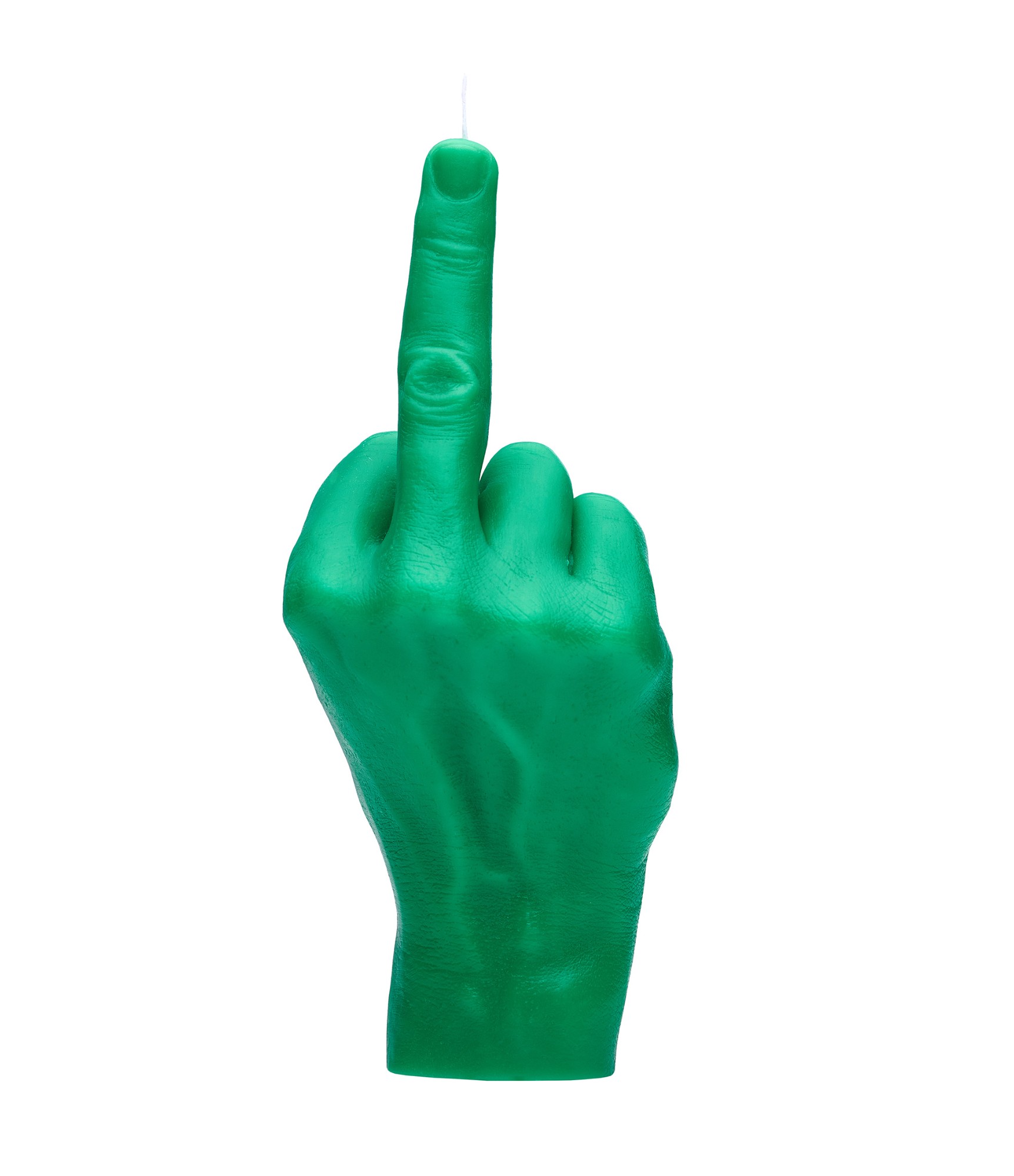 Ar rokām darināta svece F*ck You Green