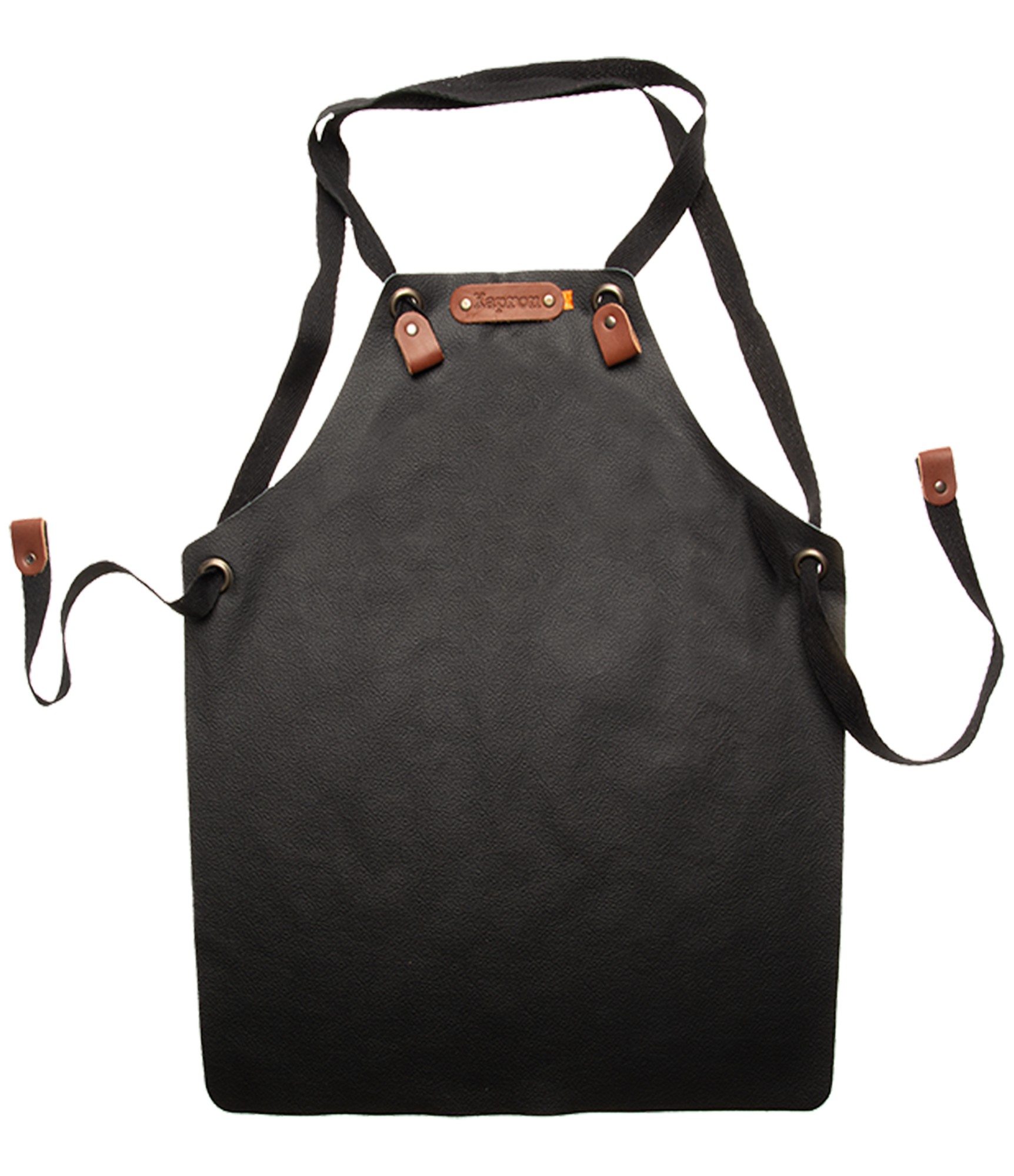 Bērnu priekšauts ādas BBQ Bovine Black