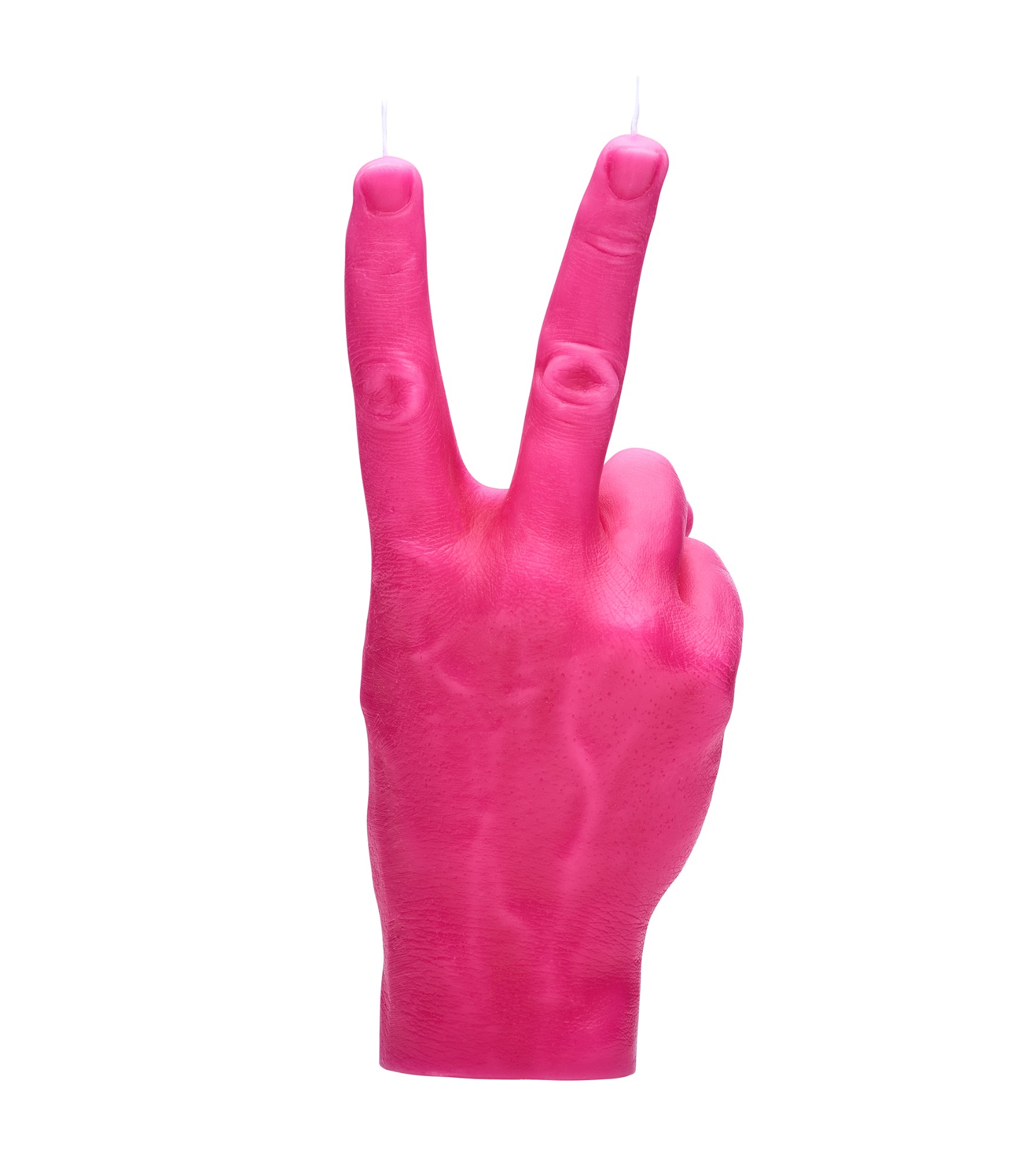 Roku darbs svece Peace Pink