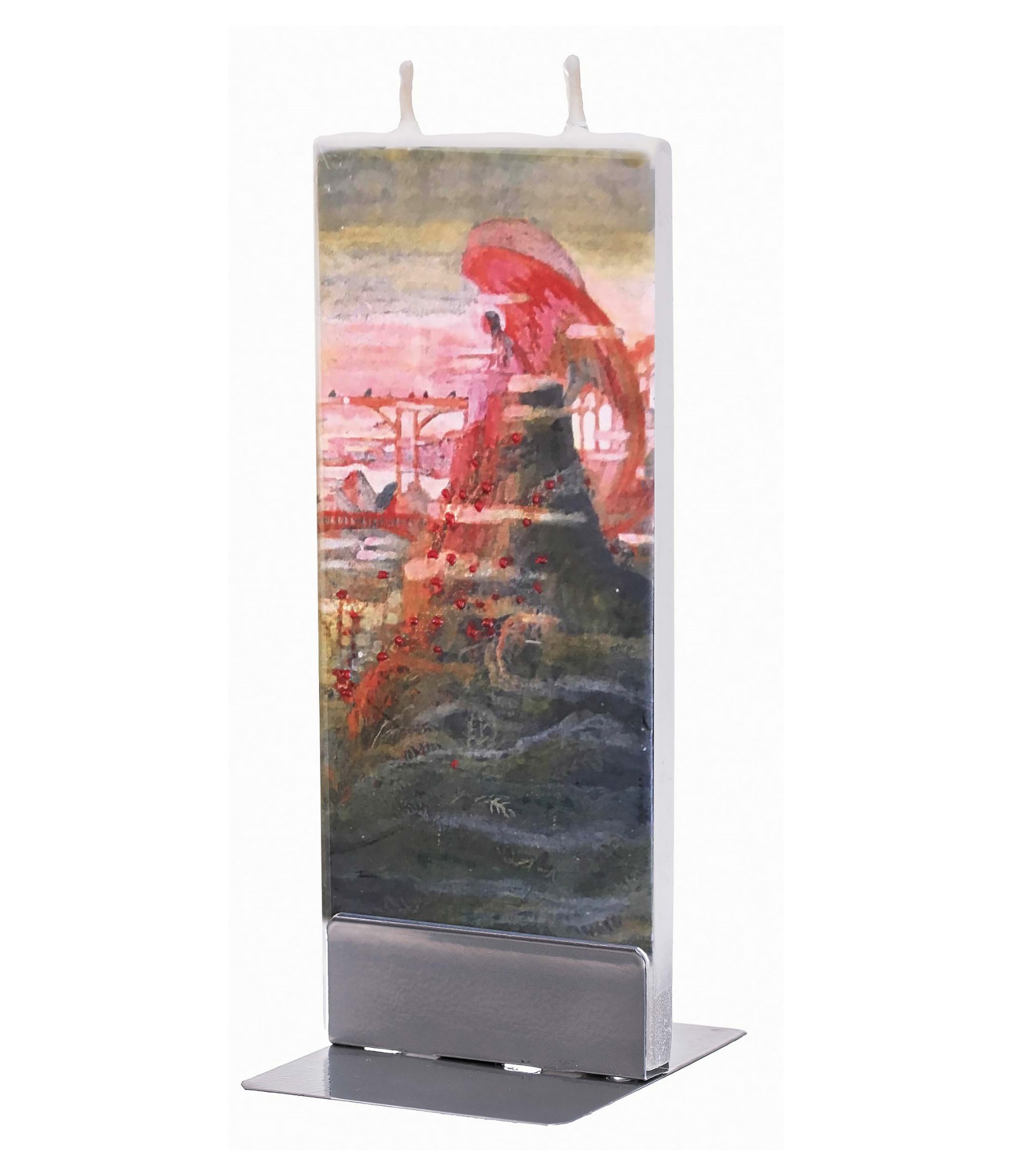 Originali dovana moteriai žvakė su stovu Čiurlionis