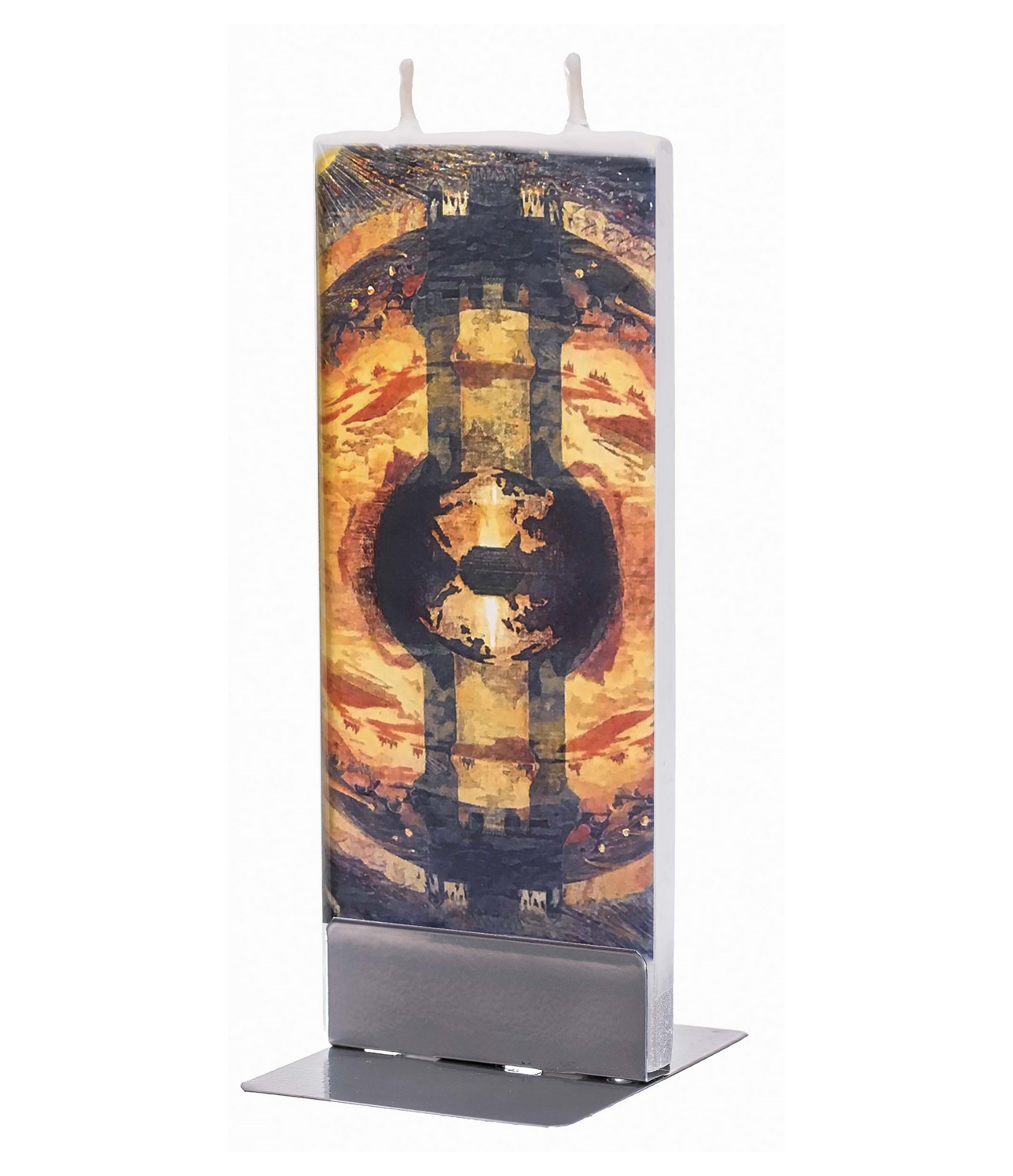 Stilinga dovana žvakė su spauda Čiurlionis