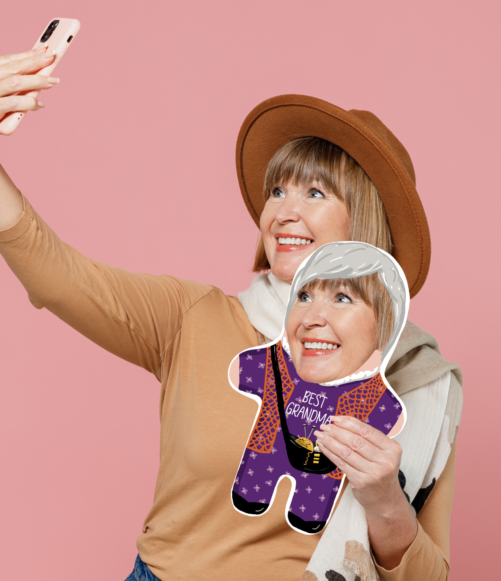 Dovana močiutei personalizuota pagalvė