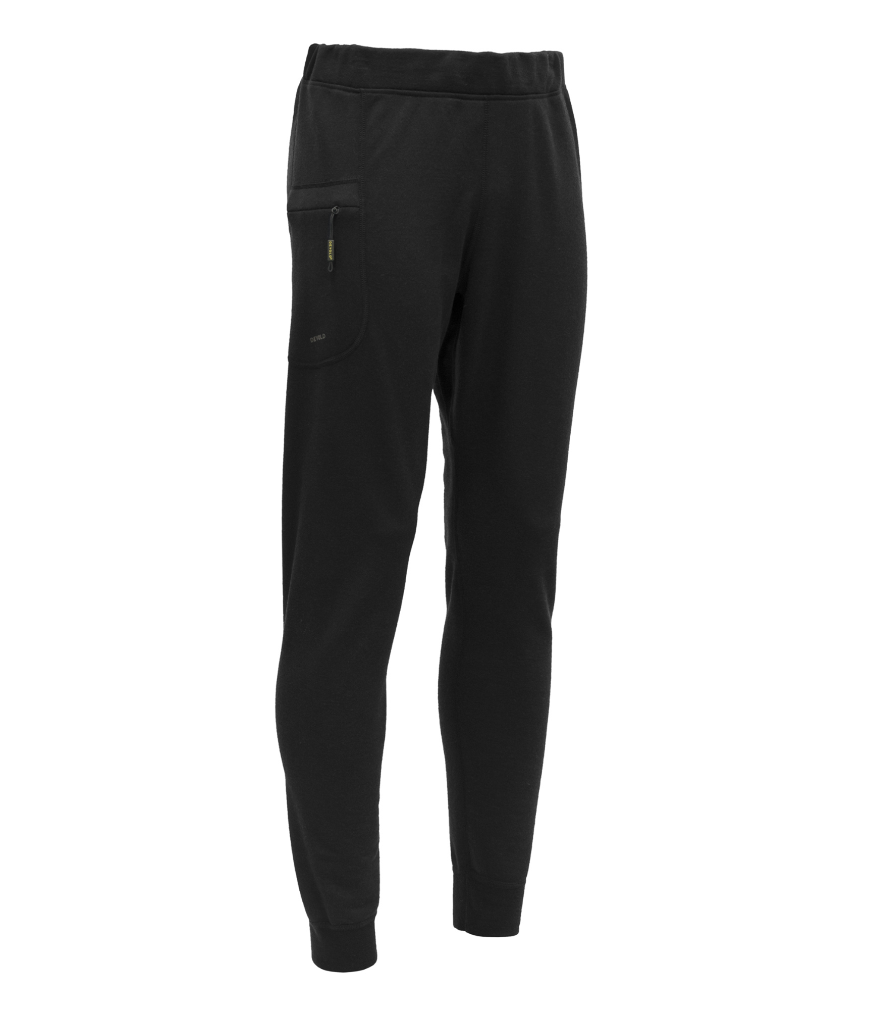 juodos treningines kelnes merino vilns devold vyrams