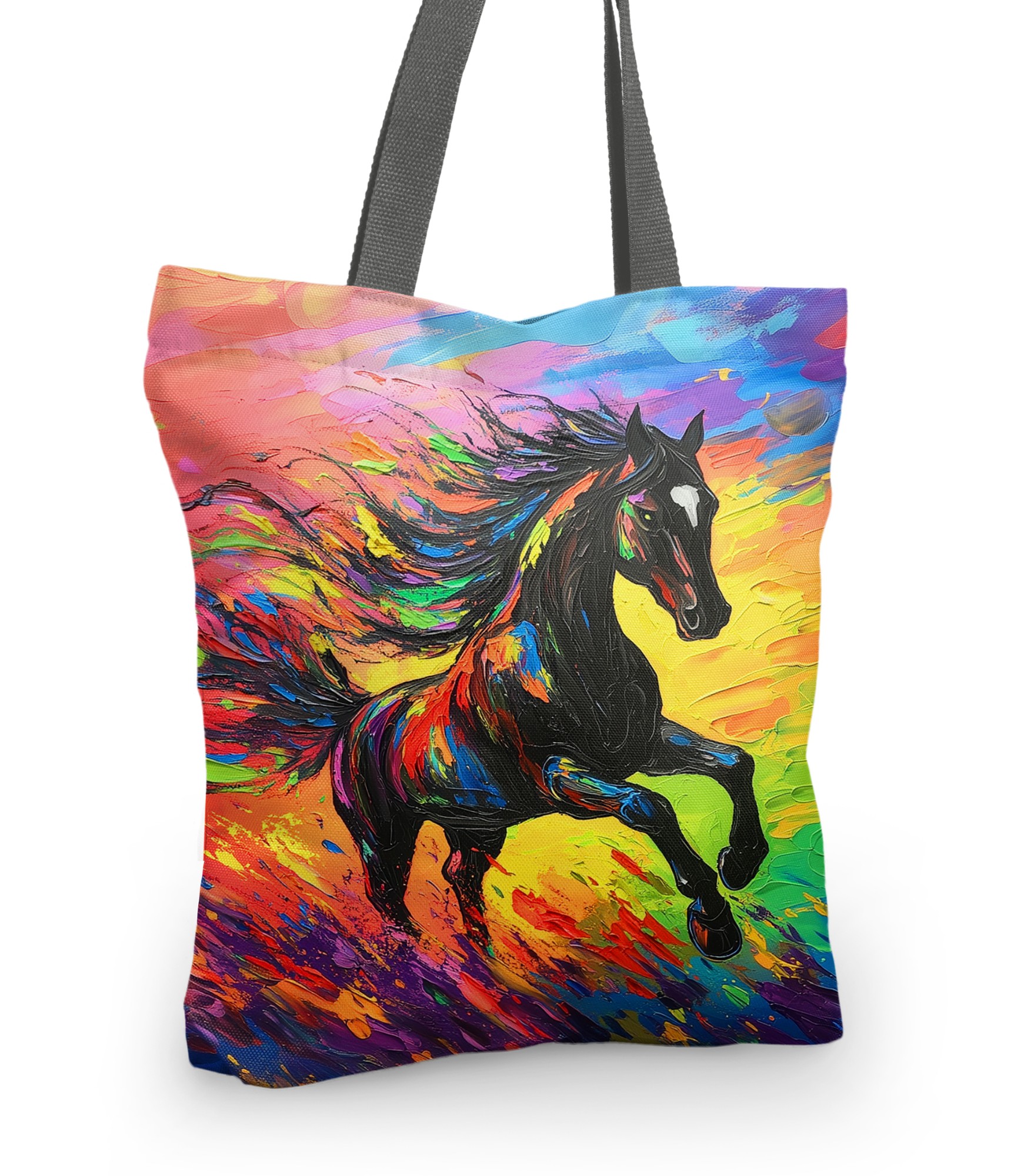 stilingas pirkinių krepšys žirgas