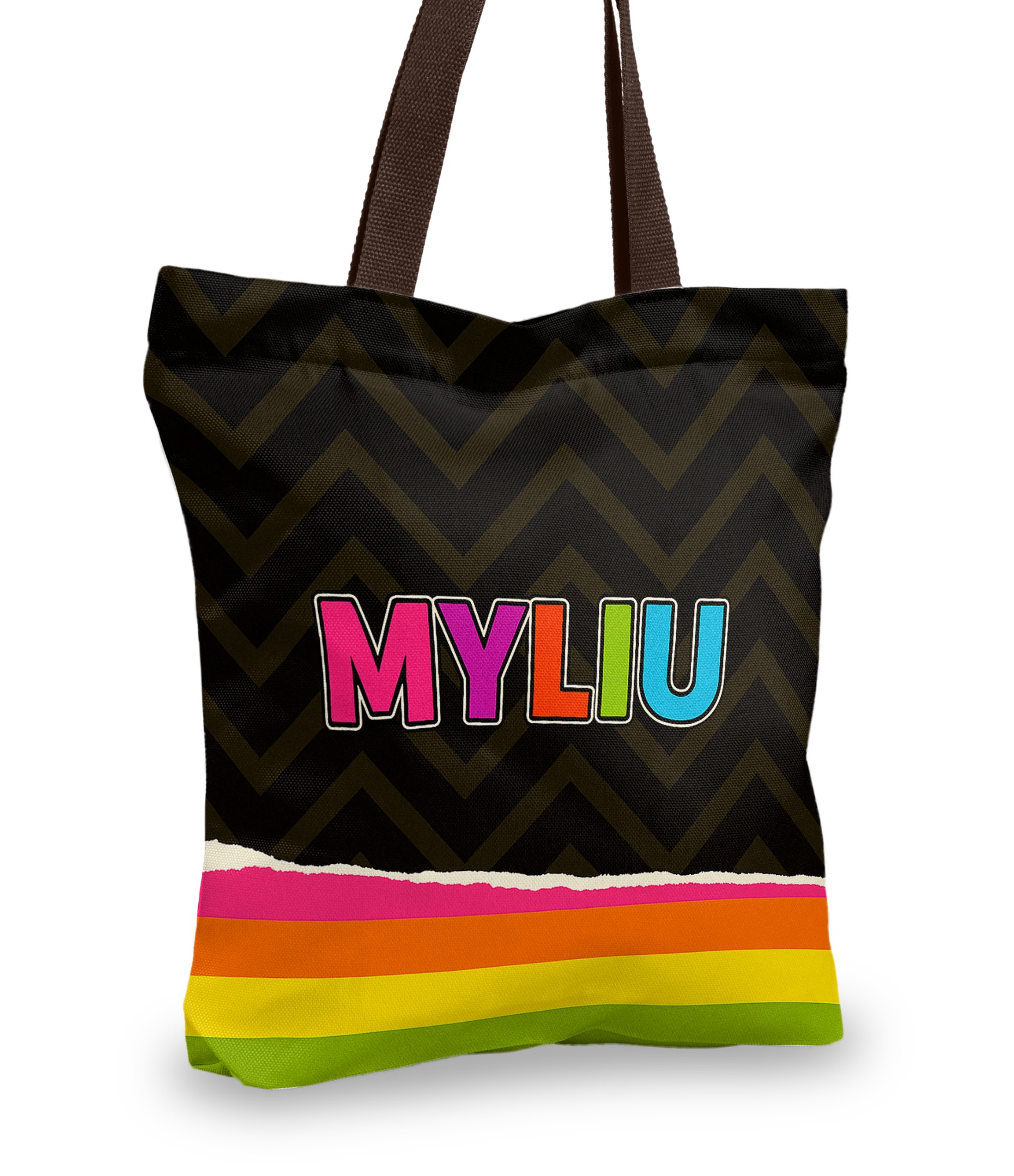 pirkinių krepšys su užrašu Myliu