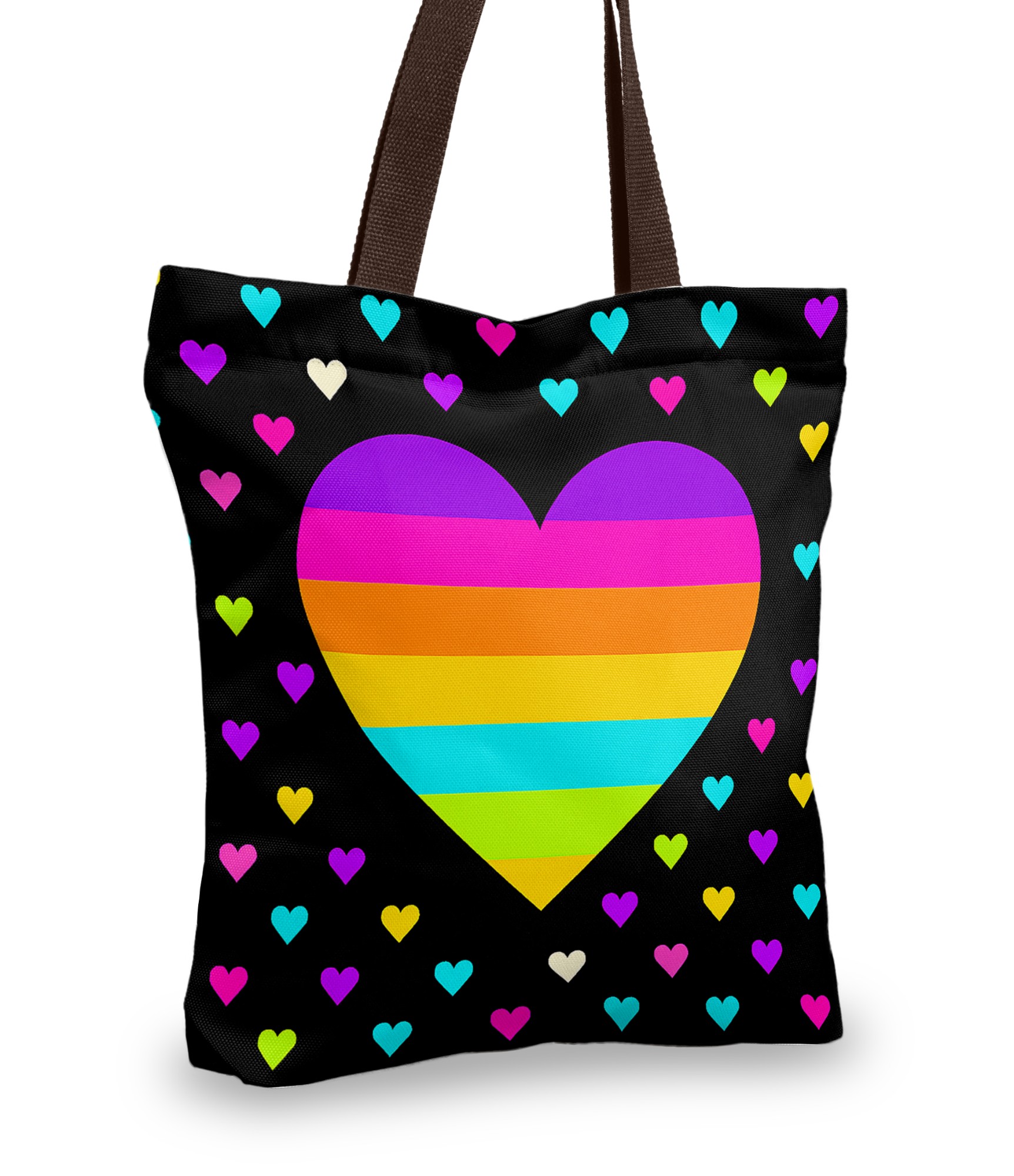 madingas pirkinių krepšys širdelės