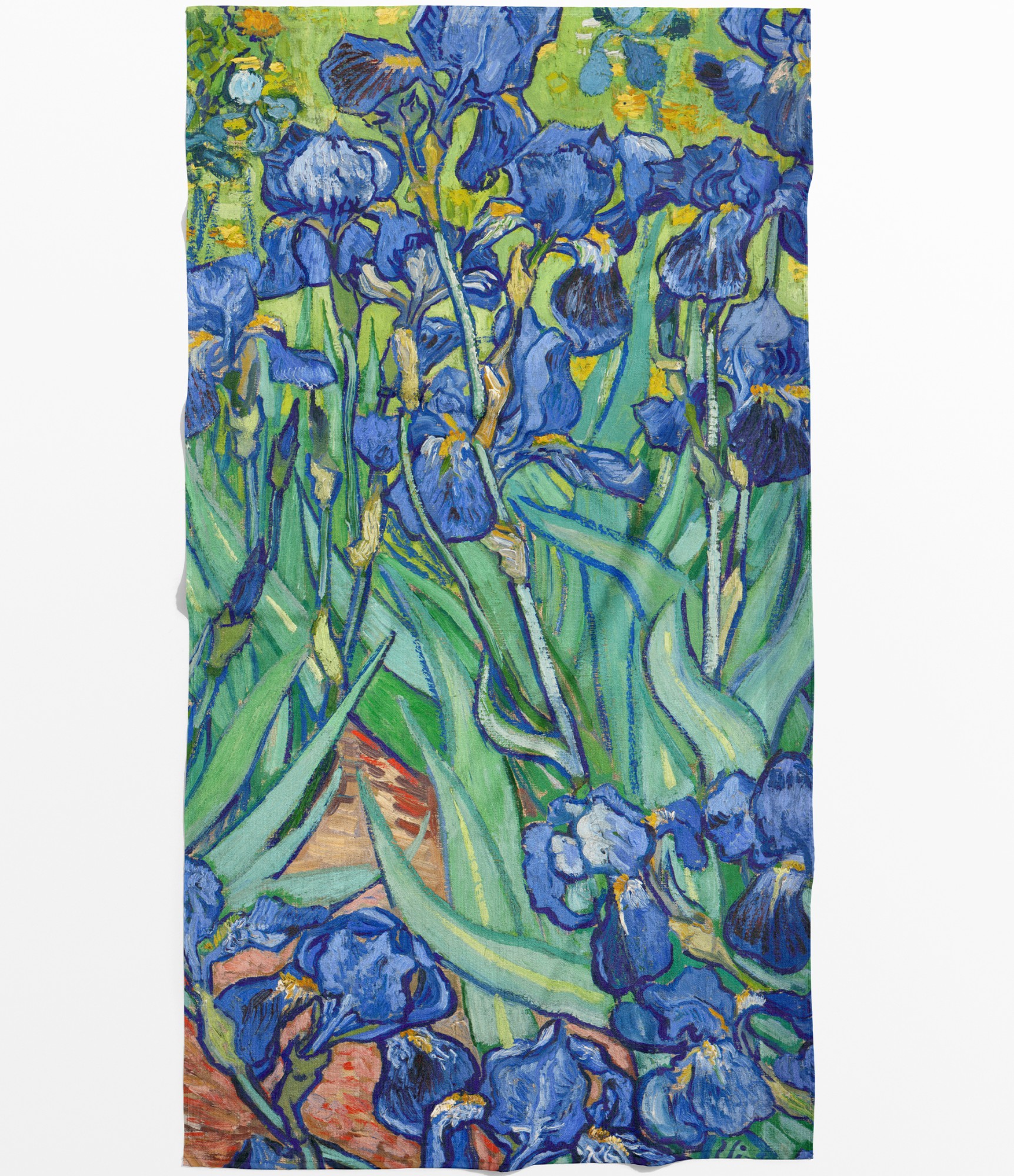 Dvielis Vincent Van Gogh Īrisi 3 Dvielis Vincent Van Gogh Īrisi 3