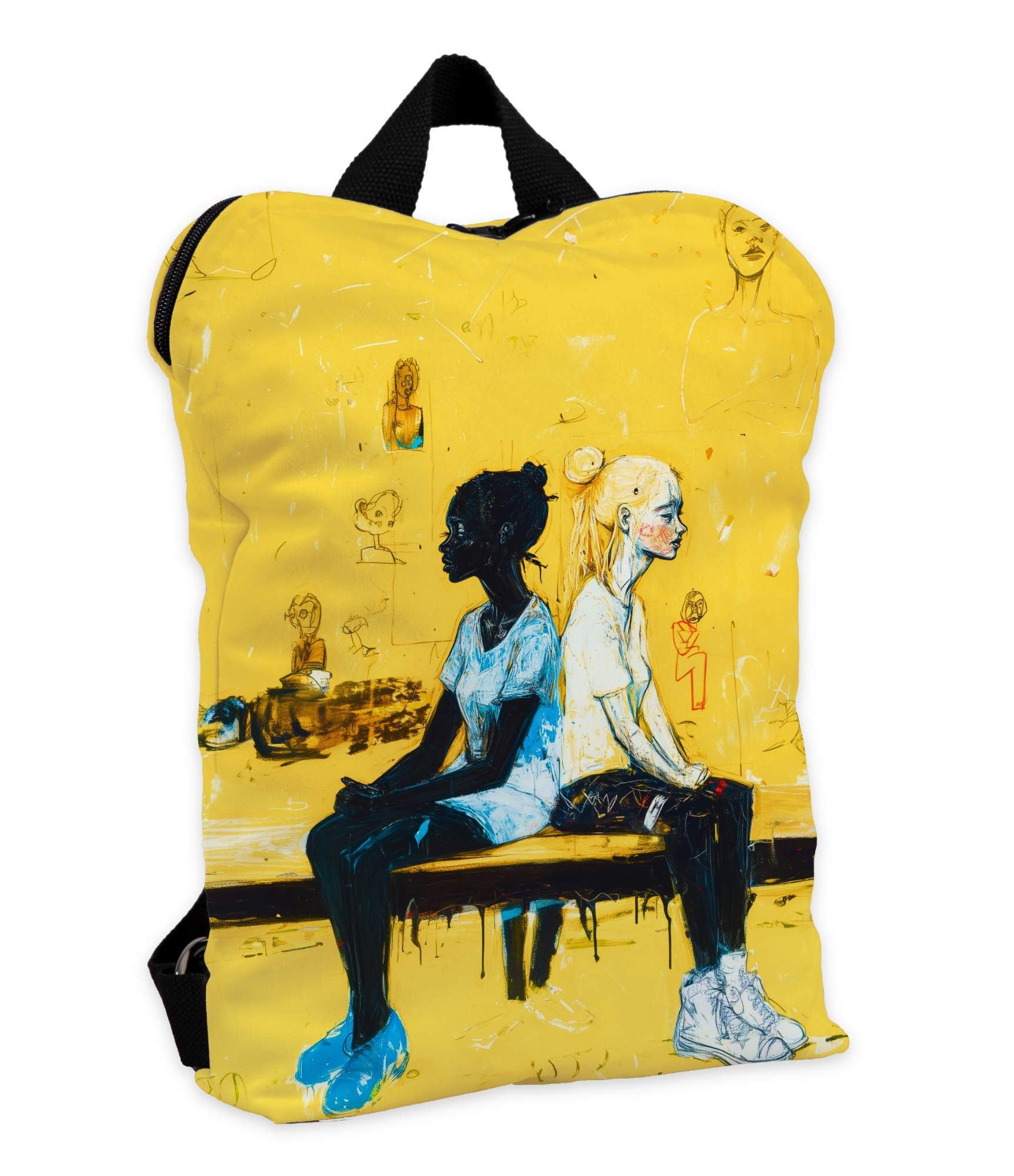 Kuprinės moterims geltona