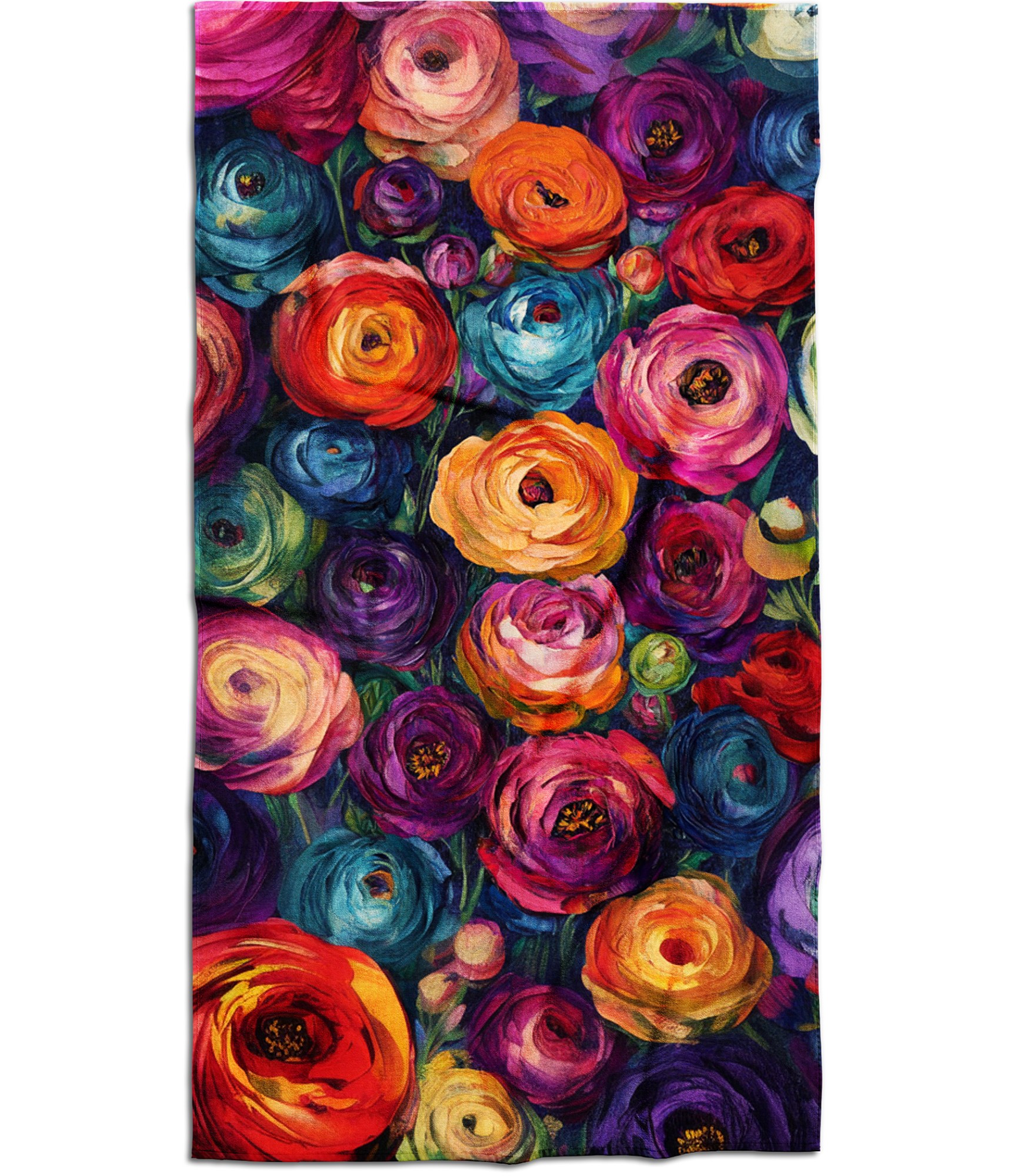 stilingas rankšluostis vasarai gėlės