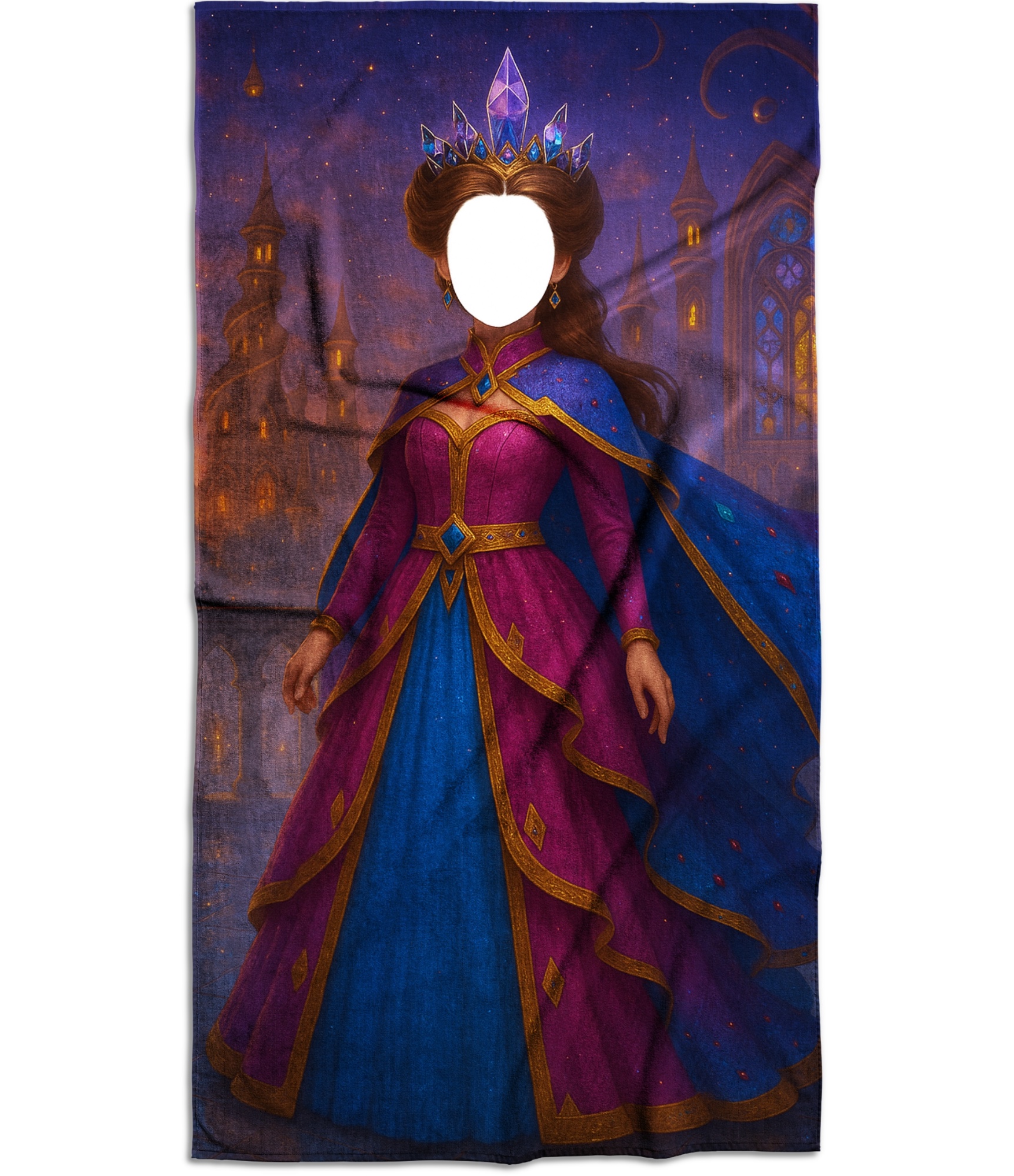 Dvielis ar jūsu seju 25-TW-160 Queen 2 Rankšluostis su jūsų veidu, Queen 2