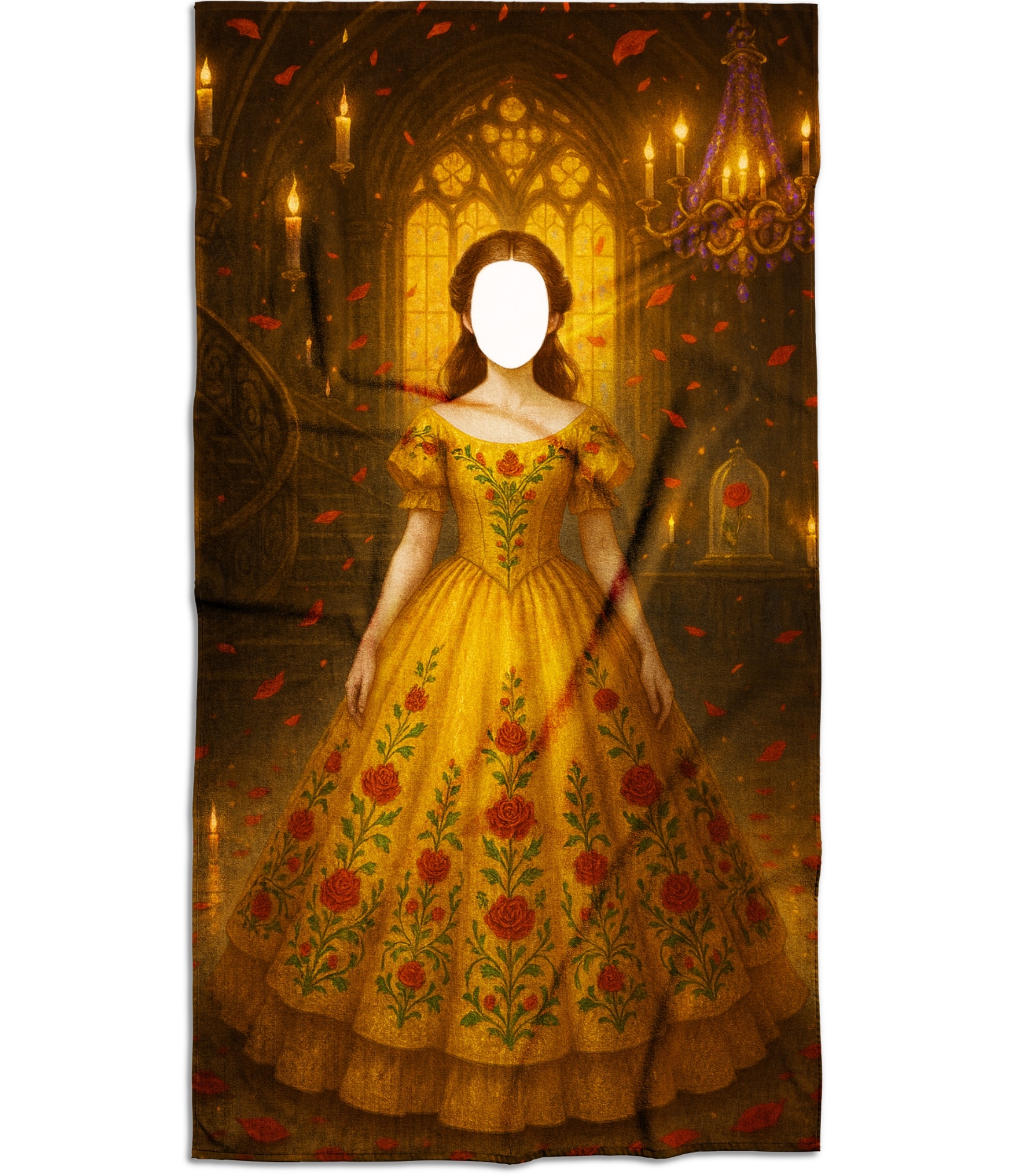 Dvielis ar jūsu seju 25-TW-161 Princess 3 Rankšluostis su jūsų veidu, Princess 3