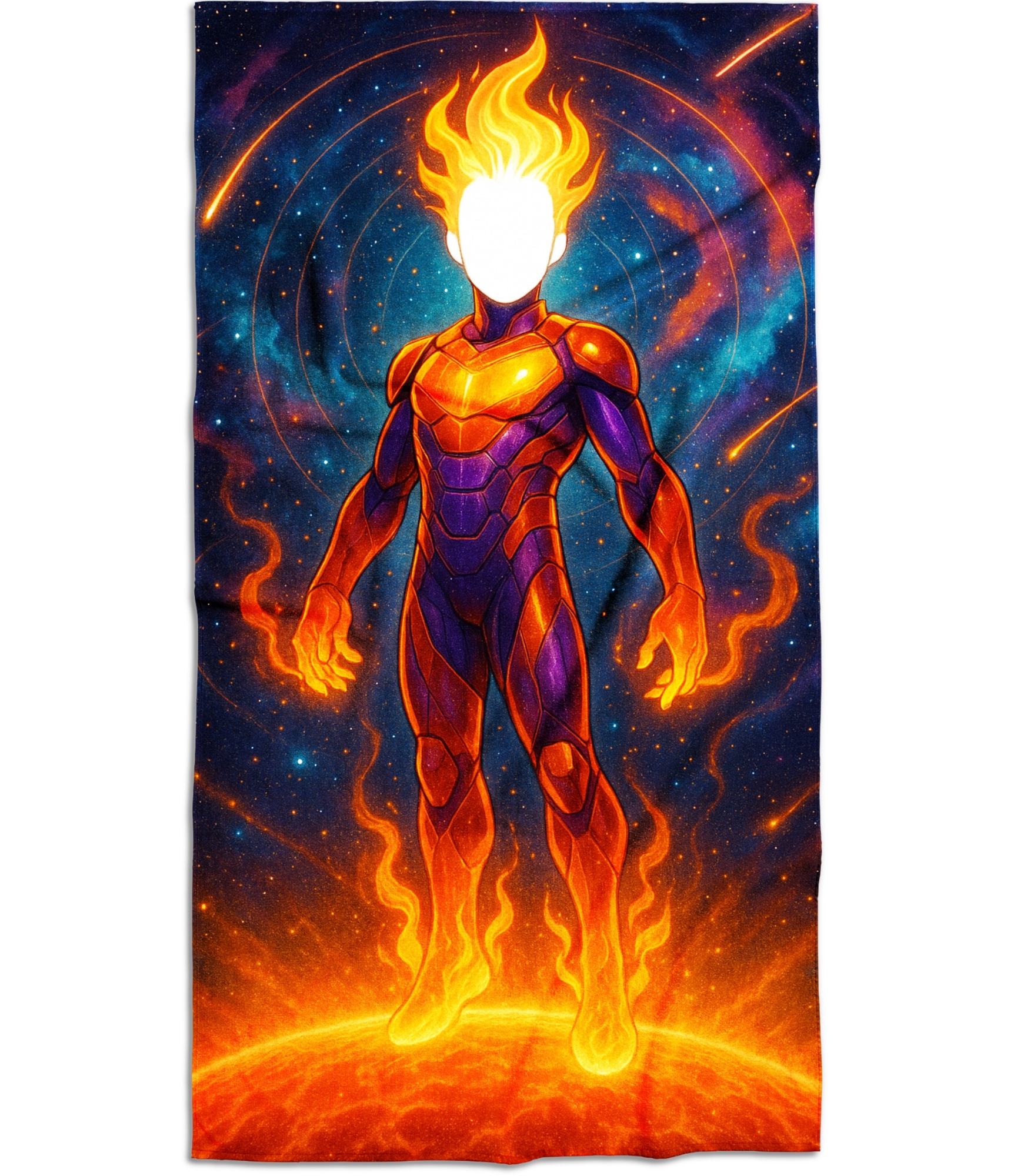 Dvielis ar jūsu seju 25-TW-167 Super man 2 Rankšluostis su jūsų veidu, Super man 2