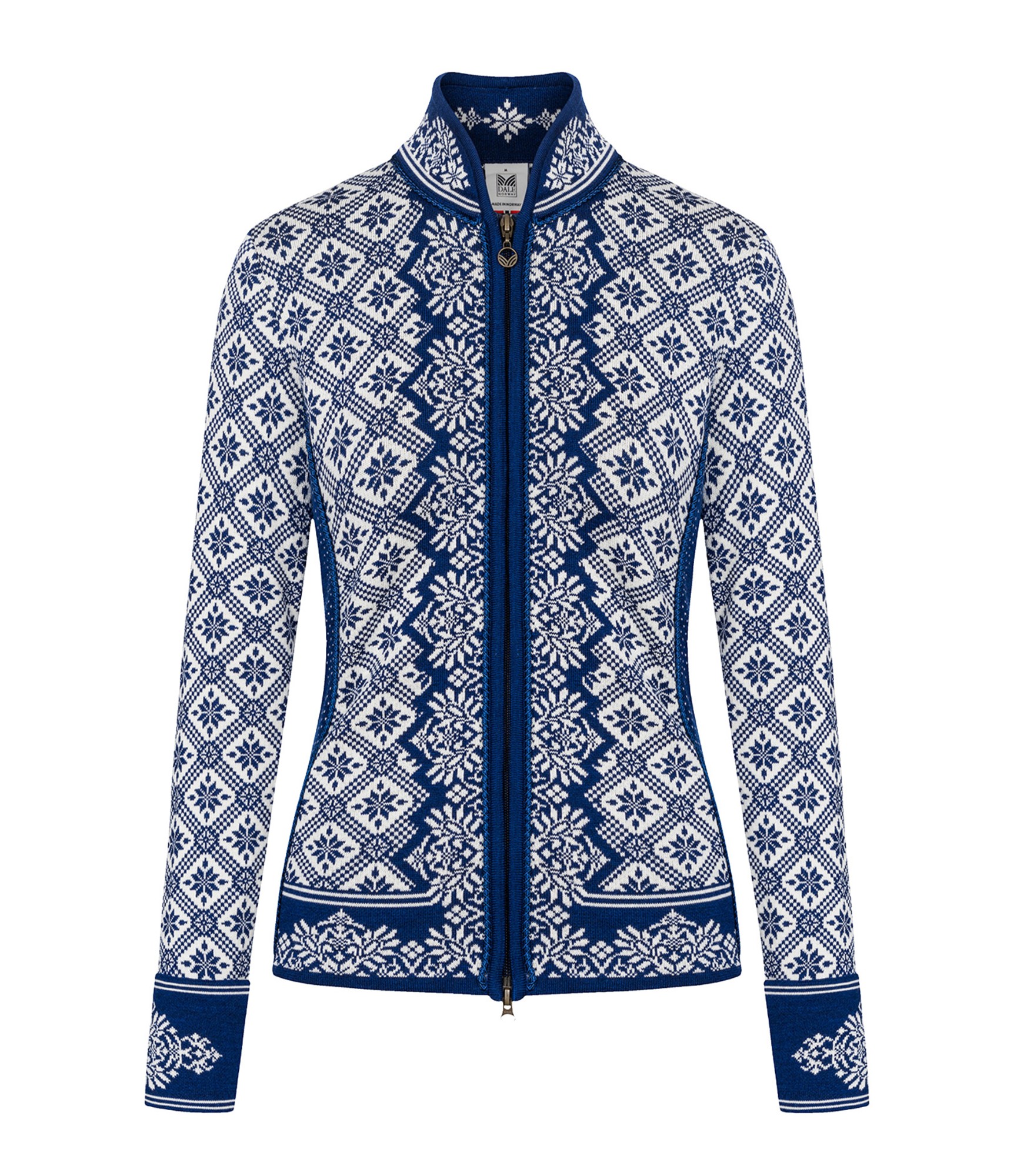 megztinis moterims merino vilna mėlynas