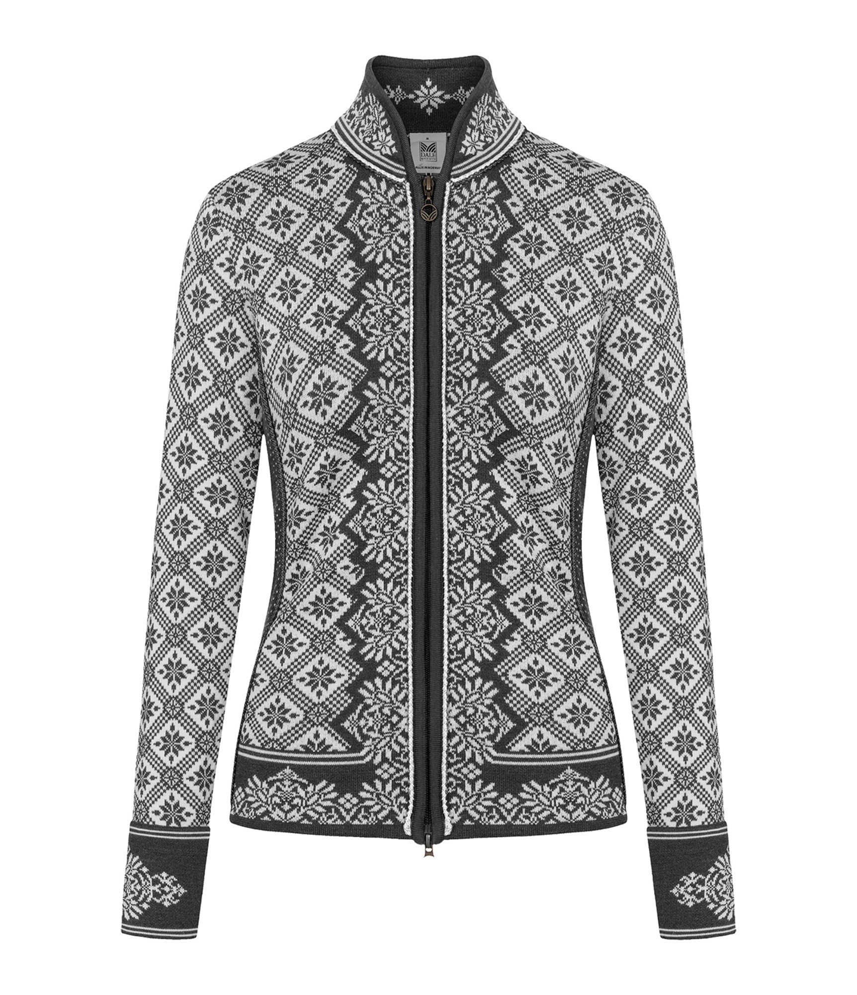 merino vilnos kardiganas raštuotas